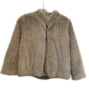 LA1. Mayoral Girl’s Faux Fur Jacket Coat